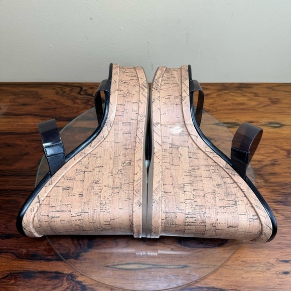 Nine West Rapps Platform Wedge Sandal - smoke black - Picture 13 of 15